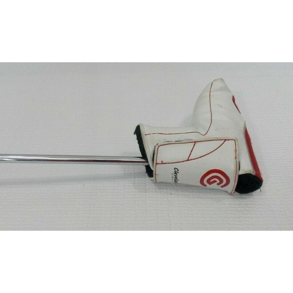 Cleveland Golf VP Visual Performance Putter Headcover Blade Head Cover White Red - Picture 6 of 6
